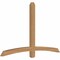 Ekena Millwork Bellingham Timber Gable Bracket, Western Red Cedar, 72"W x 45"H x 3 1/2"D x 3 1/2"F, 15/12 Pitch GBW072X45X0404BEL00SWR - alternate 2